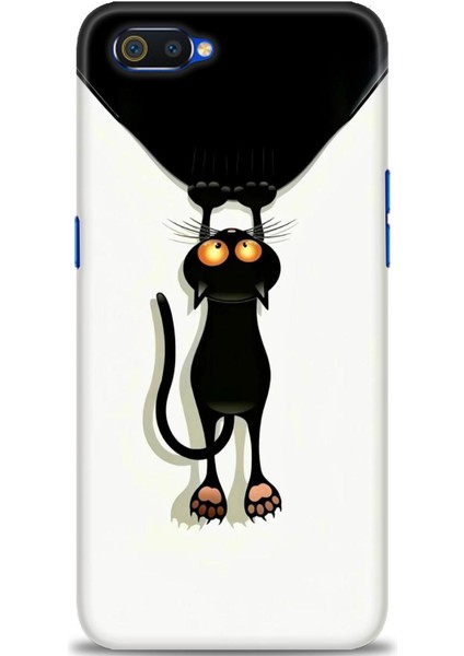 Realme C2 Kılıf Hd Baskılı Kılıf + Seramik Tam Kaplayan Ekran Koruyucu 61