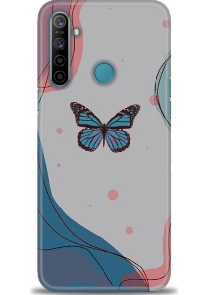 Realme C3 Kılıf Hd Baskılı Kılıf + Seramik Tam Kaplayan Ekran Koruyucu 185