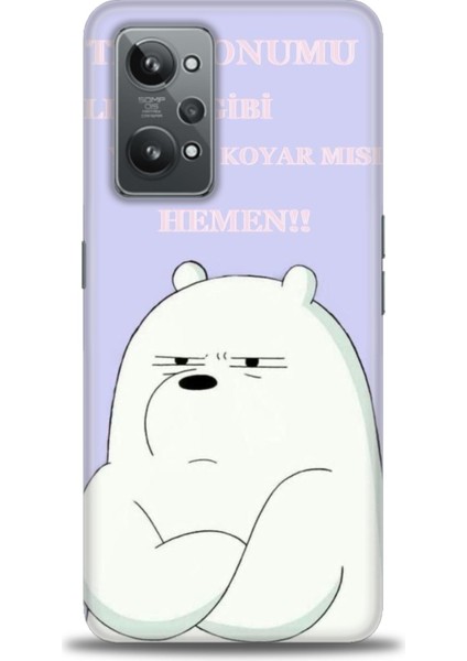 Realme Gt2 Kılıf Hd Baskılı Kılıf + Seramik Tam Kaplayan Ekran Koruyucu 159