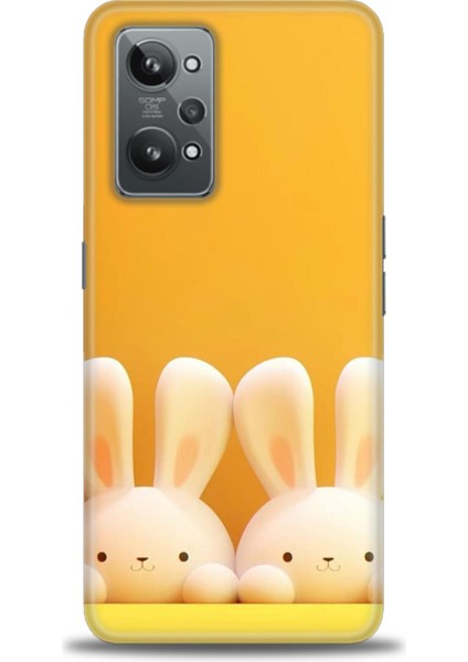 Realme Gt2 Kılıf Hd Baskılı Kılıf + Seramik Tam Kaplayan Ekran Koruyucu 78