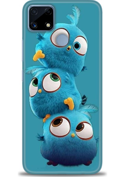 Realme C25S Kılıf Hd Baskılı Kılıf + Seramik Tam Kaplayan Ekran Koruyucu 365