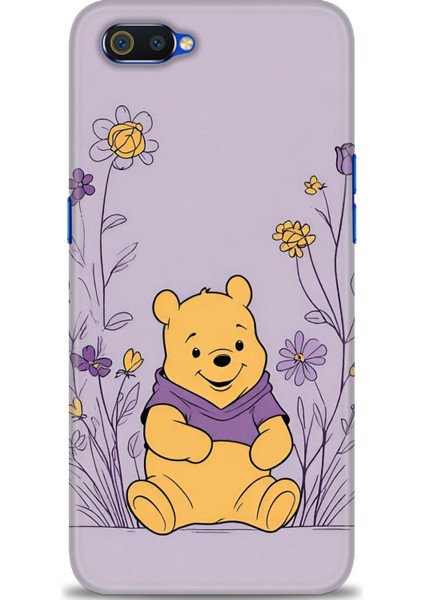 Realme C2 Kılıf Hd Baskılı Kılıf + Seramik Tam Kaplayan Ekran Koruyucu 55