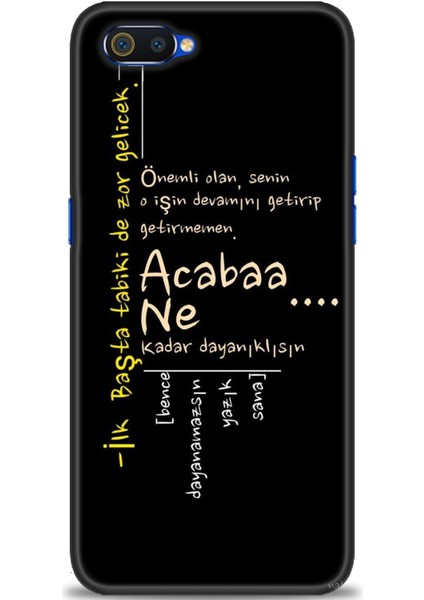 Realme C2 Kılıf Hd Baskılı Kılıf + Seramik Tam Kaplayan Ekran Koruyucu 393
