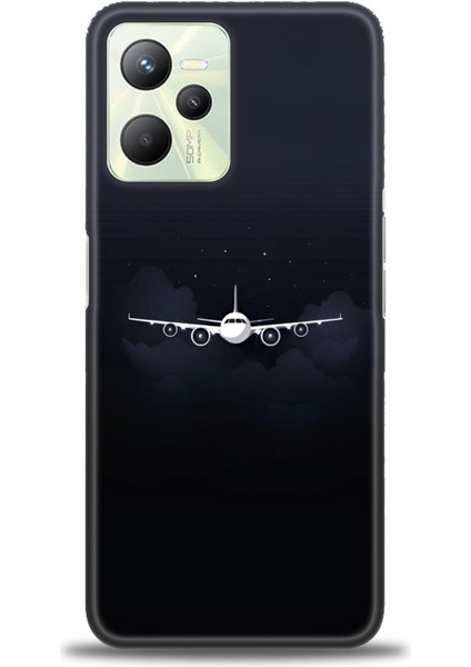 Realme C35 Kılıf Hd Baskılı Kılıf + Seramik Tam Kaplayan Ekran Koruyucu 381
