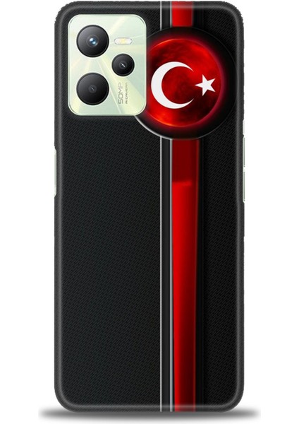 Realme C35 Kılıf Hd Baskılı Kılıf + Seramik Tam Kaplayan Ekran Koruyucu 32