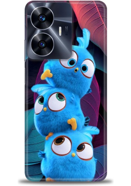 Realme C55 4g Kılıf Hd Baskılı Kılıf + Seramik Tam Kaplayan Ekran Koruyucu 363