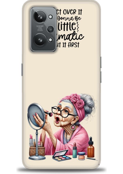 Realme Gt2 Kılıf Hd Baskılı Kılıf + Seramik Tam Kaplayan Ekran Koruyucu 48