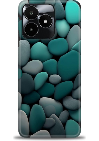 Realme C53 Kılıf Hd Baskılı Kılıf + Seramik Tam Kaplayan Ekran Koruyucu 346
