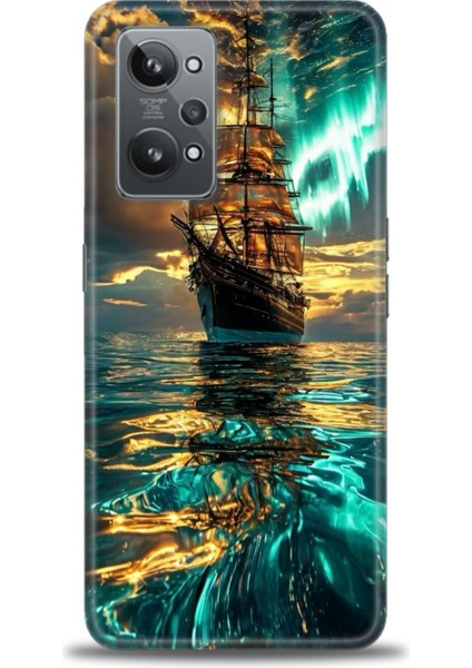 Realme Gt2 Kılıf Hd Baskılı Kılıf + Seramik Tam Kaplayan Ekran Koruyucu 237