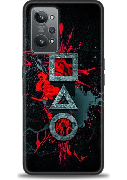 Realme Gt2 Kılıf Hd Baskılı Kılıf + Seramik Tam Kaplayan Ekran Koruyucu 281
