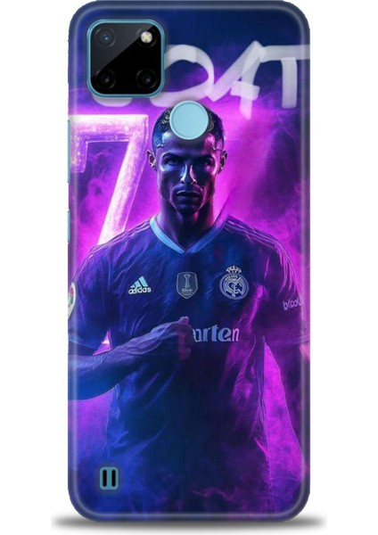 Realme C21Y Kılıf Hd Baskılı Kılıf + Seramik Tam Kaplayan Ekran Koruyucu 9