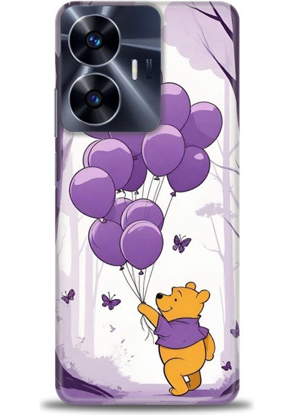 Realme C55 4g Kılıf Hd Baskılı Kılıf + Seramik Tam Kaplayan Ekran Koruyucu 59