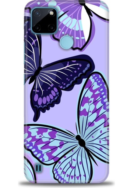 Realme C21Y Kılıf Hd Baskılı Kılıf + Seramik Tam Kaplayan Ekran Koruyucu 295