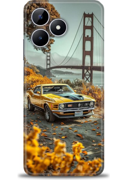 Realme Note 50 Kılıf Hd Baskılı Kılıf + Seramik Tam Kaplayan Ekran Koruyucu 105