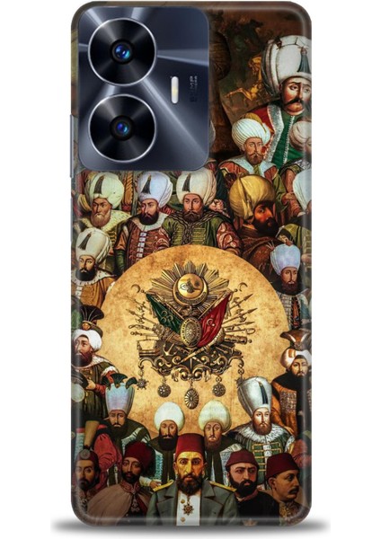 Realme C55 4g Kılıf Hd Baskılı Kılıf + Seramik Tam Kaplayan Ekran Koruyucu 468