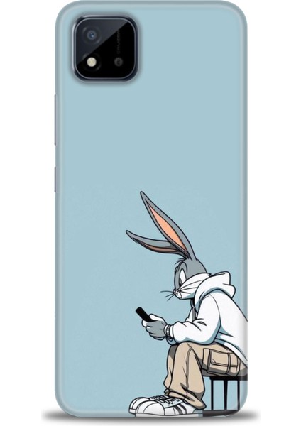Realme C11 2021 Kılıf Hd Baskılı Kılıf + Seramik Tam Kaplayan Ekran Koruyucu 410