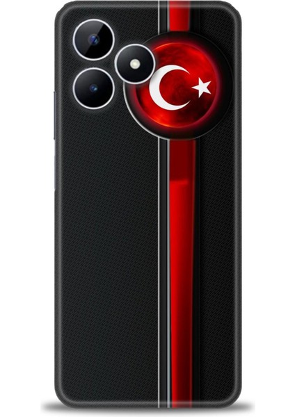 Realme Note 50 Kılıf Hd Baskılı Kılıf + Seramik Tam Kaplayan Ekran Koruyucu 32