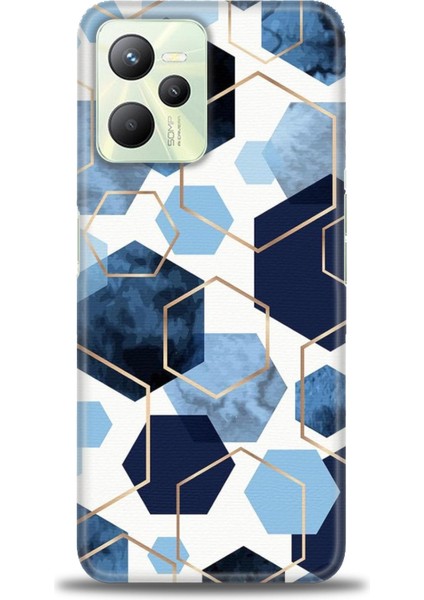Realme C35 Kılıf Hd Baskılı Kılıf + Seramik Tam Kaplayan Ekran Koruyucu 324