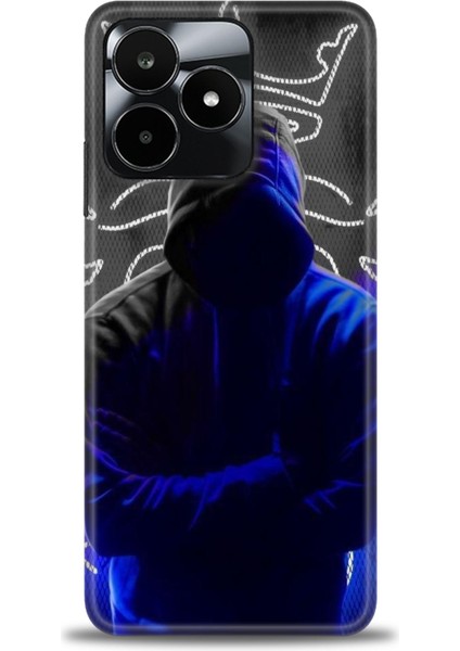 Realme C53 Kılıf Hd Baskılı Kılıf + Seramik Tam Kaplayan Ekran Koruyucu 357