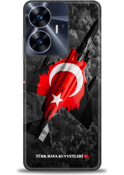 Realme C55 4g Kılıf Hd Baskılı Kılıf + Seramik Tam Kaplayan Ekran Koruyucu 37