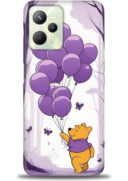 Realme C35 Kılıf Hd Baskılı Kılıf + Seramik Tam Kaplayan Ekran Koruyucu 59
