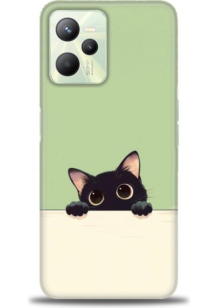 Realme C35 Kılıf Hd Baskılı Kılıf + Seramik Tam Kaplayan Ekran Koruyucu 68