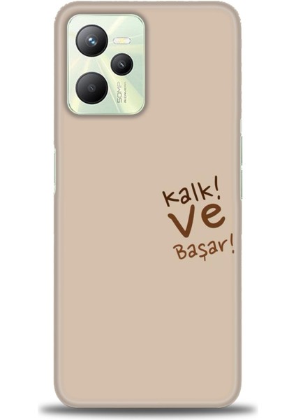 Realme C35 Kılıf Hd Baskılı Kılıf + Seramik Tam Kaplayan Ekran Koruyucu 168