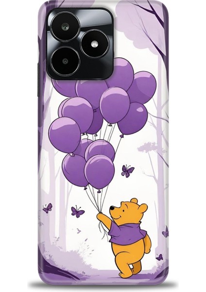 Realme C53 Kılıf Hd Baskılı Kılıf + Seramik Tam Kaplayan Ekran Koruyucu 59