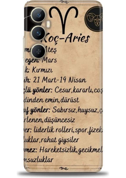 Realme C65 4g Kılıf Hd Baskılı Kılıf + Seramik Tam Kaplayan Ekran Koruyucu 479