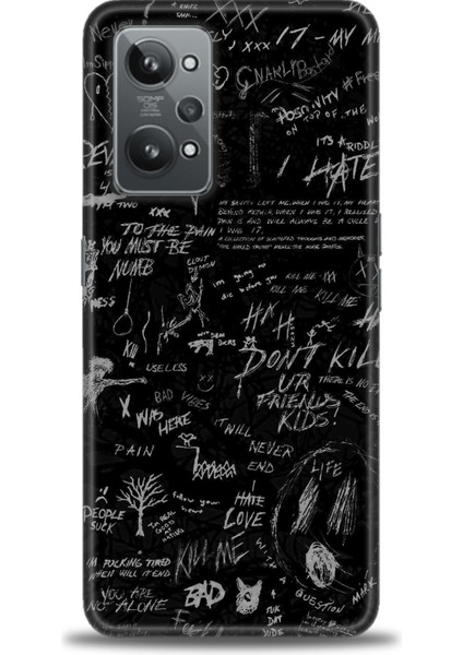 Realme Gt2 Kılıf Hd Baskılı Kılıf + Seramik Tam Kaplayan Ekran Koruyucu 202
