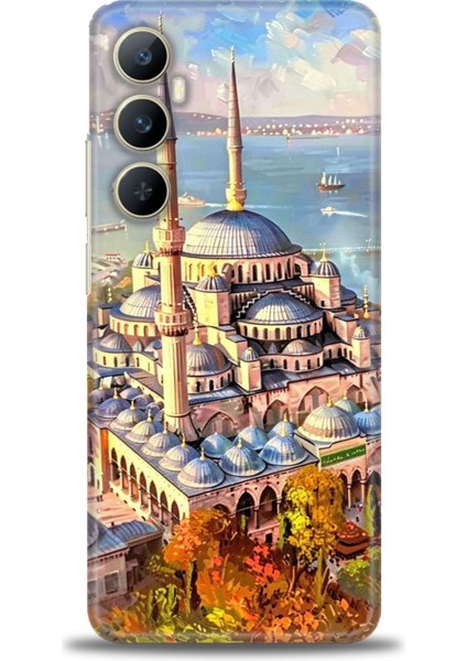 Realme C65 4g Kılıf Hd Baskılı Kılıf + Seramik Tam Kaplayan Ekran Koruyucu 226