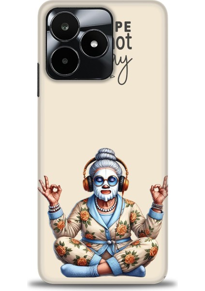 Realme C53 Kılıf Hd Baskılı Kılıf + Seramik Tam Kaplayan Ekran Koruyucu 42