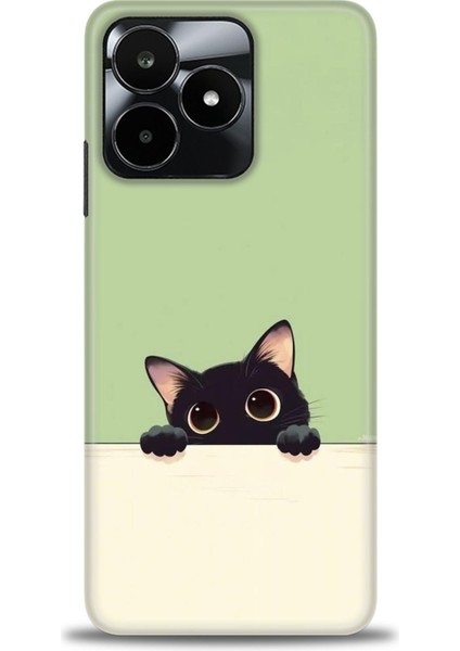 Realme C53 Kılıf Hd Baskılı Kılıf + Seramik Tam Kaplayan Ekran Koruyucu 68