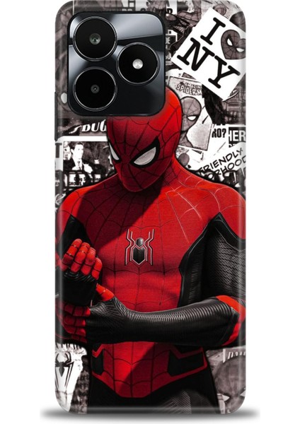 Realme C53 Kılıf Hd Baskılı Kılıf + Seramik Tam Kaplayan Ekran Koruyucu 95