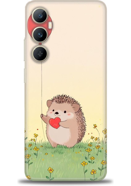 Realme C65 4g Kılıf Hd Baskılı Kılıf + Seramik Tam Kaplayan Ekran Koruyucu 305