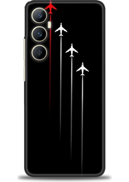 Realme C65 4g Kılıf Hd Baskılı Kılıf + Seramik Tam Kaplayan Ekran Koruyucu 386