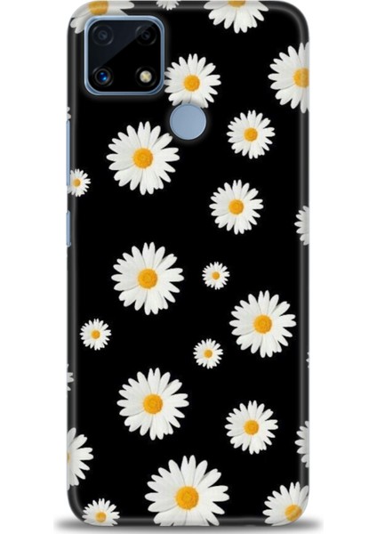 Realme C25 Kılıf Hd Baskılı Kılıf + Seramik Tam Kaplayan Ekran Koruyucu 135