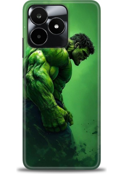 Realme C53 Kılıf Hd Baskılı Kılıf + Seramik Tam Kaplayan Ekran Koruyucu 96
