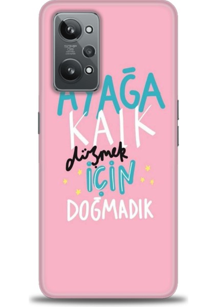 Realme Gt2 Kılıf Hd Baskılı Kılıf + Seramik Tam Kaplayan Ekran Koruyucu 161