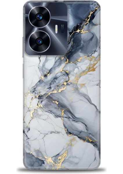 Realme C55 4g Kılıf Hd Baskılı Kılıf + Seramik Tam Kaplayan Ekran Koruyucu 319