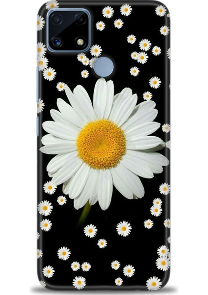 Realme C25S Kılıf Hd Baskılı Kılıf + Seramik Tam Kaplayan Ekran Koruyucu 134