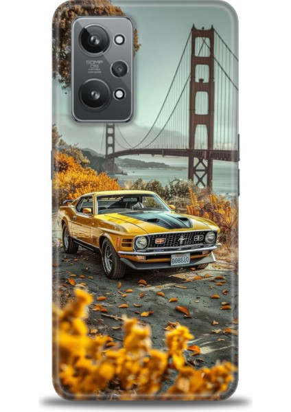 Realme Gt2 Kılıf Hd Baskılı Kılıf + Seramik Tam Kaplayan Ekran Koruyucu 105