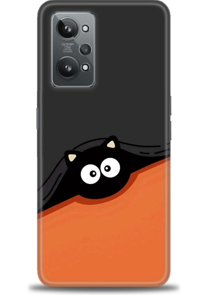 Realme Gt2 Kılıf Hd Baskılı Kılıf + Seramik Tam Kaplayan Ekran Koruyucu 80