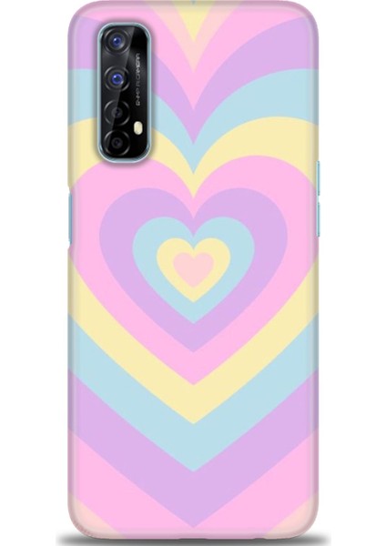 Realme 7 Kılıf Hd Baskılı Kılıf + Seramik Tam Kaplayan Ekran Koruyucu 198