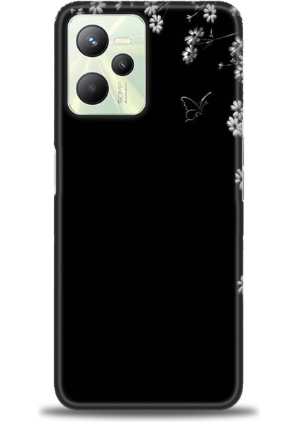 Realme C35 Kılıf Hd Baskılı Kılıf + Seramik Tam Kaplayan Ekran Koruyucu 140
