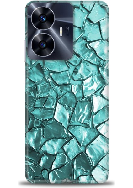 Realme C55 4g Kılıf Hd Baskılı Kılıf + Seramik Tam Kaplayan Ekran Koruyucu 335