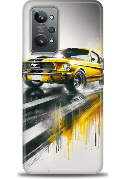 Realme Gt2 Kılıf Hd Baskılı Kılıf + Seramik Tam Kaplayan Ekran Koruyucu 108
