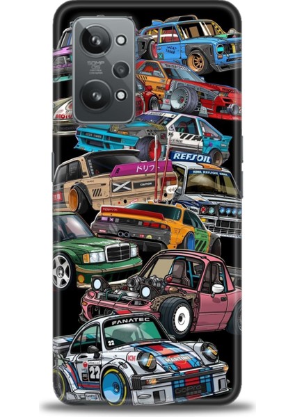 Realme Gt2 Kılıf Hd Baskılı Kılıf + Seramik Tam Kaplayan Ekran Koruyucu 481