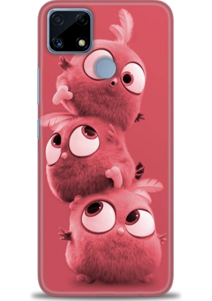 Realme C25S Kılıf Hd Baskılı Kılıf + Seramik Tam Kaplayan Ekran Koruyucu 370