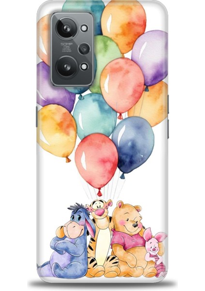 Realme Gt2 Kılıf Hd Baskılı Kılıf + Seramik Tam Kaplayan Ekran Koruyucu 60